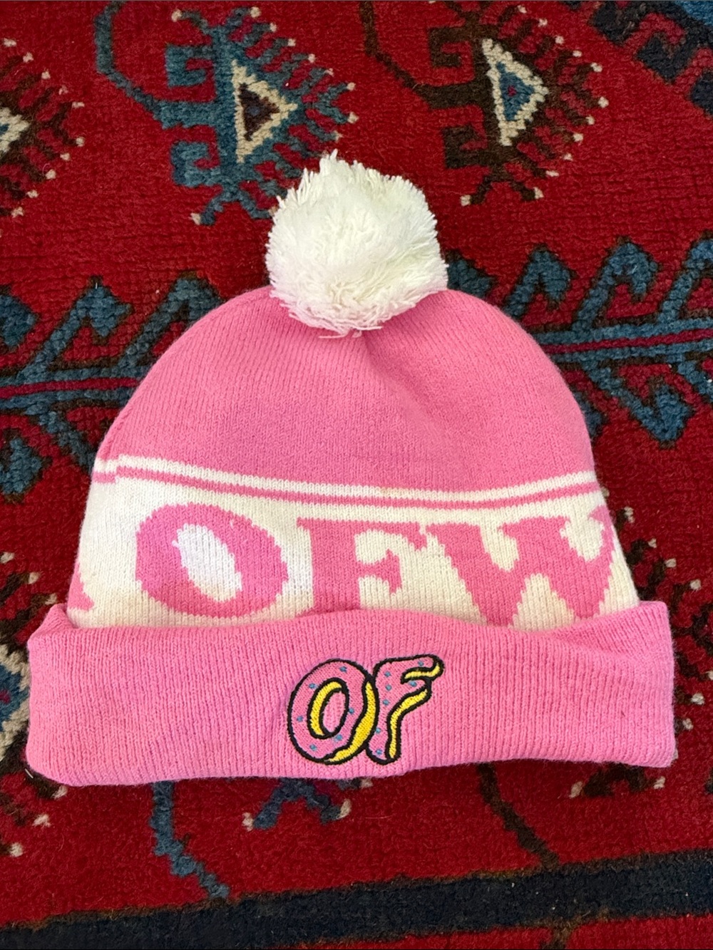 ORIGINAL VINTAGE ODD FUTURE BEANIE HAT WINTER OFWGKTA